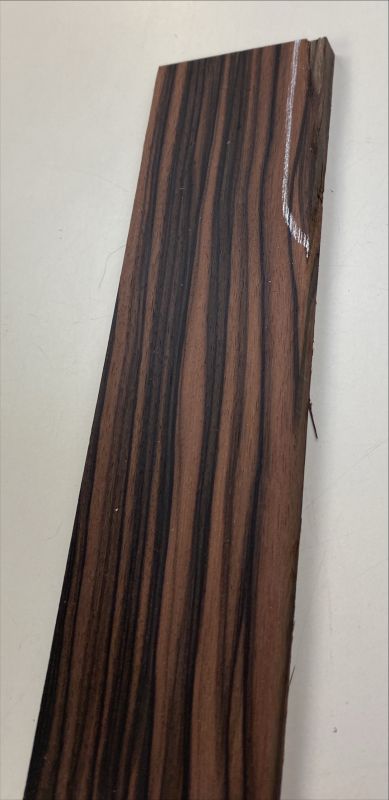 Fretboard Makassar Ebony 720x72x10mm Unique Piece #018